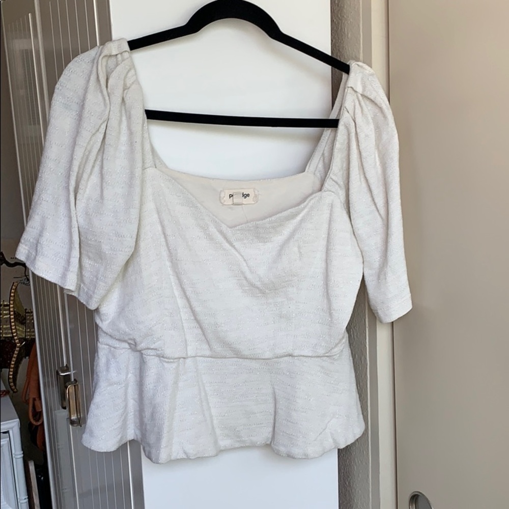 Peplum blouse